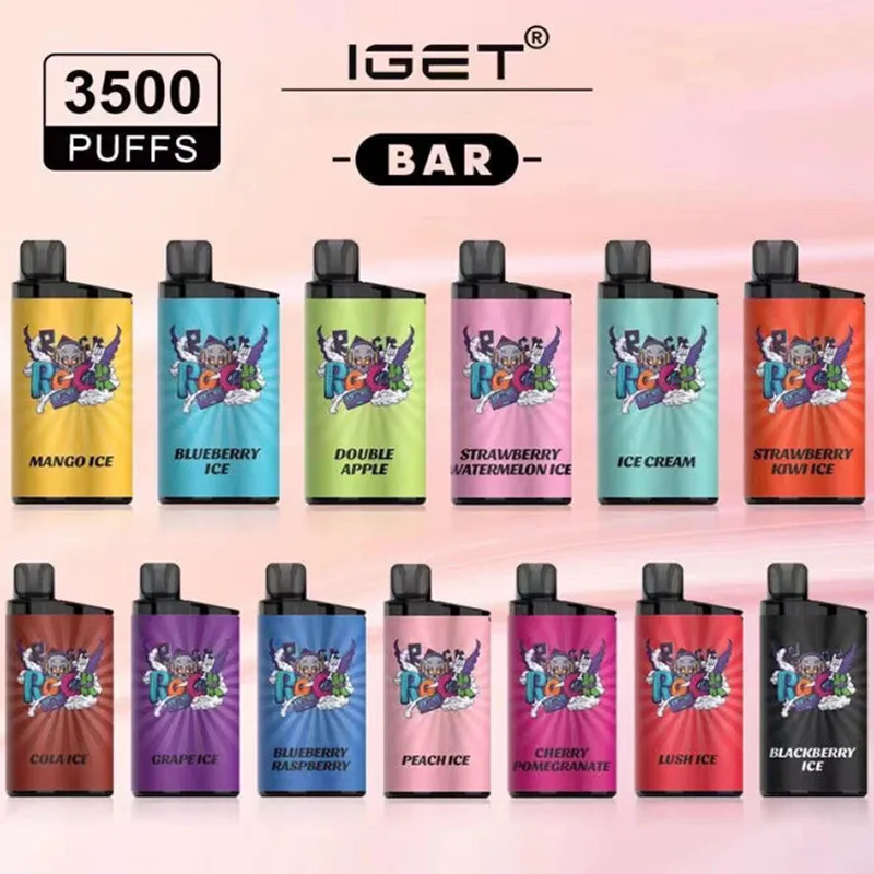 خرید پاد یکبار مصرف آی جت بار 3500 پاف |Iget Bar 3500 Puffs از دخانیات سنتر