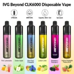 خرید پاد یکبار مصرف آی وی جی بیاند 6000 پاف | IVG BEYOND 6000 PUFFS DISPOSABLE از دخانیات سنتر